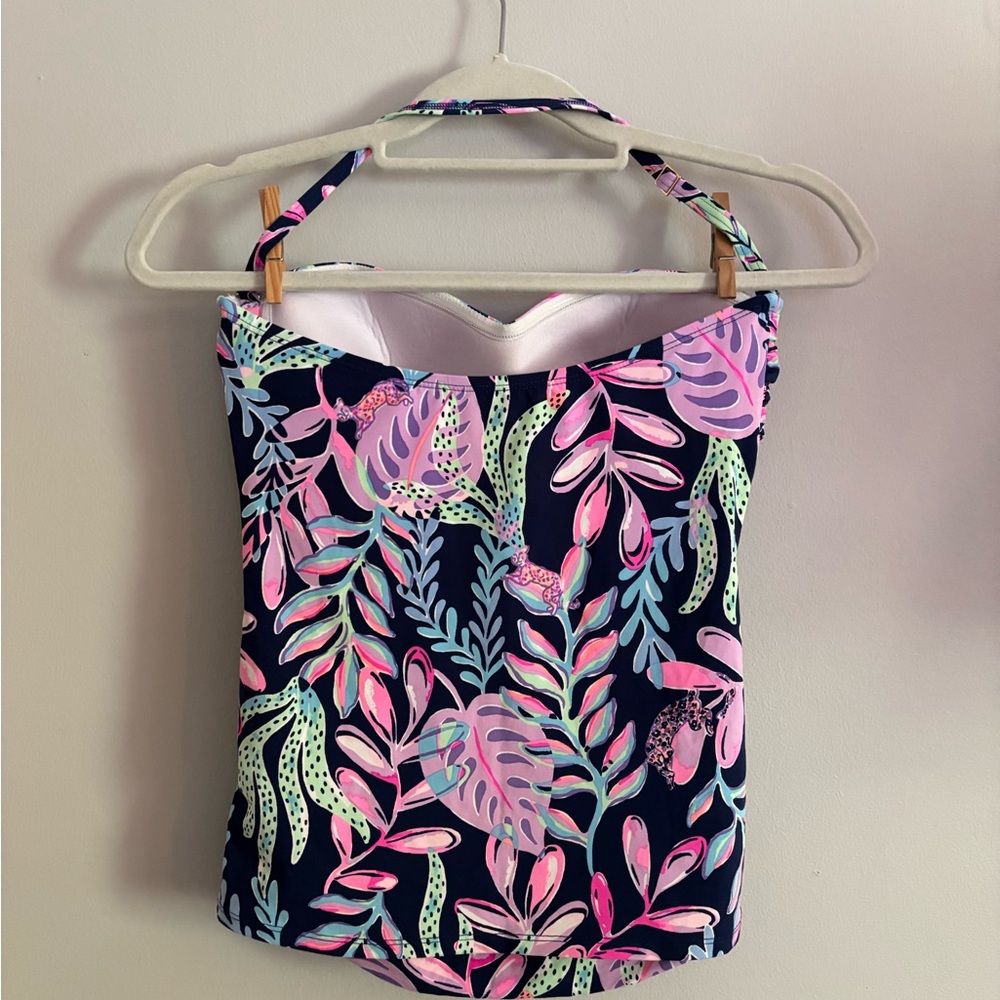 Lilly Pulitzer Floral Tankini Top - Picture 2 of 4